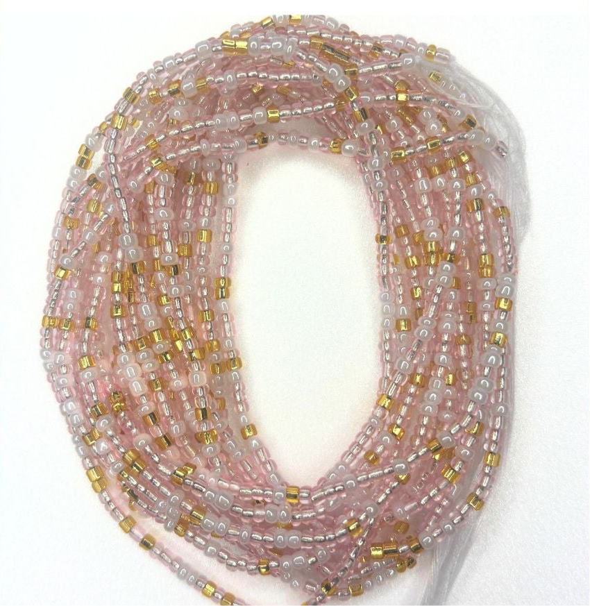 Blushing Goddess Tie-On Waist Beads