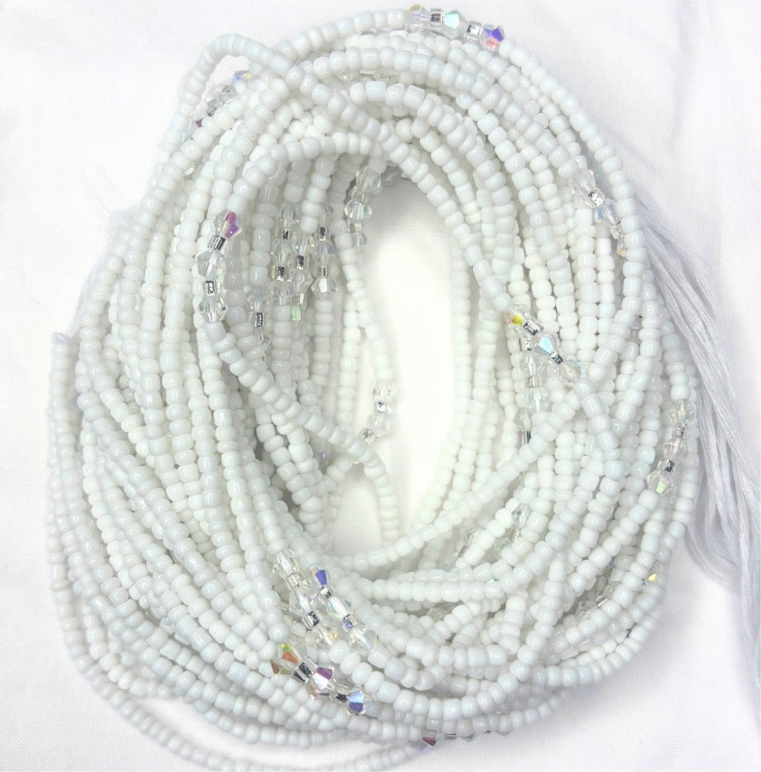 Crystal Whisper Tie-On Waist Beads