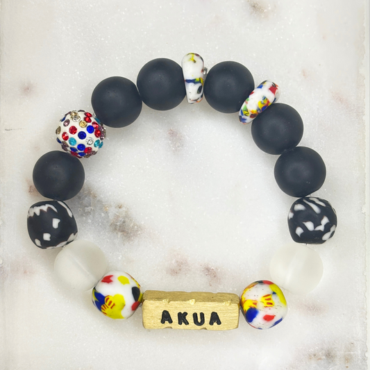 Pulsera con el nombre del día ghanés «Akua» | Nacidos el miércoles