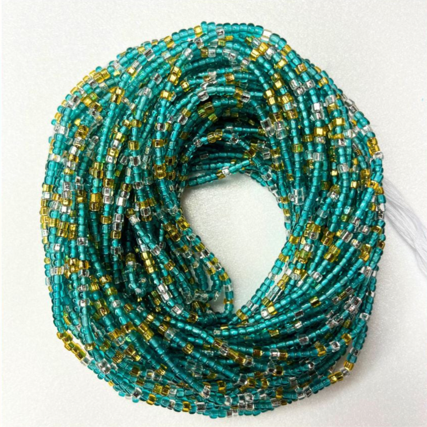 Ocean Glow Tie-On Waist Beads