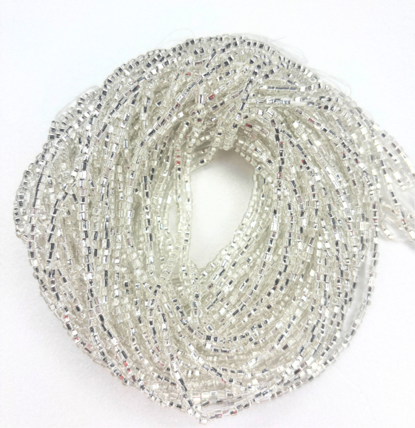 Cuentas para atar en la cintura Silver Whisper