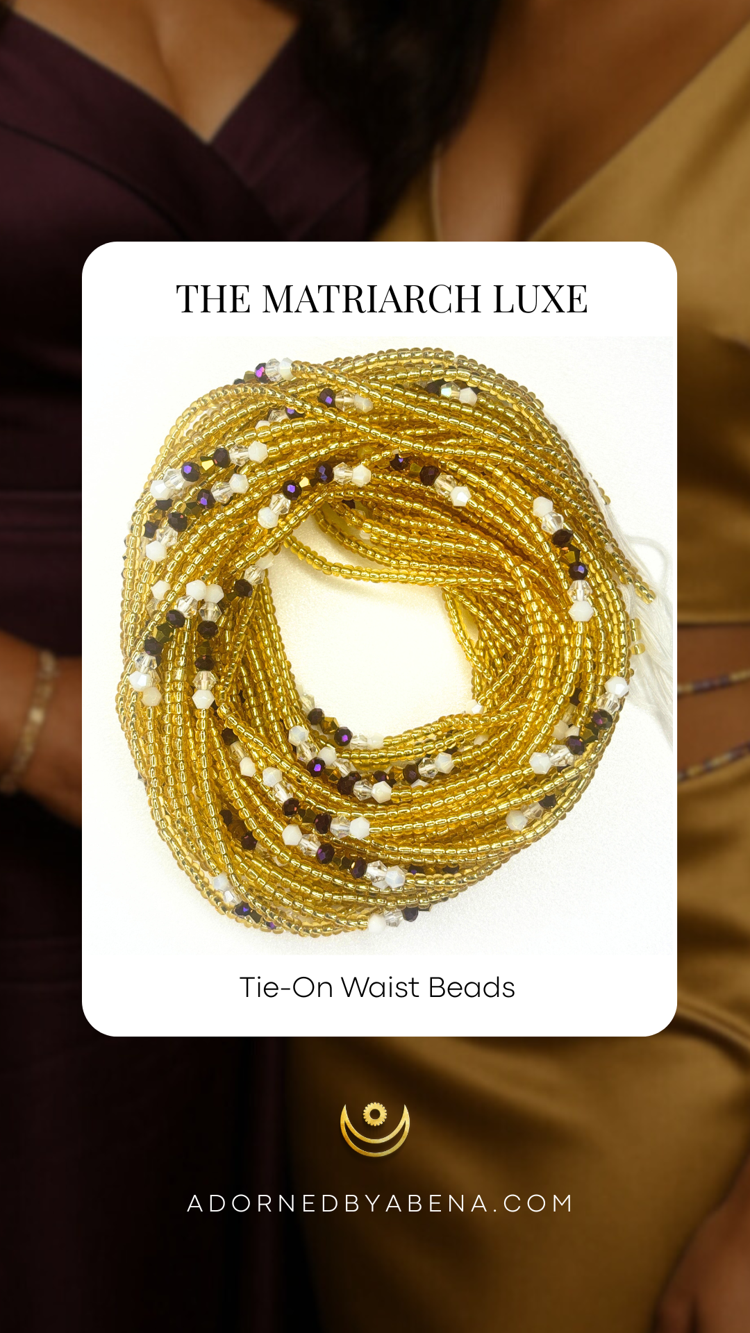 The Matriarch Luxe Tie-On Waist Beads