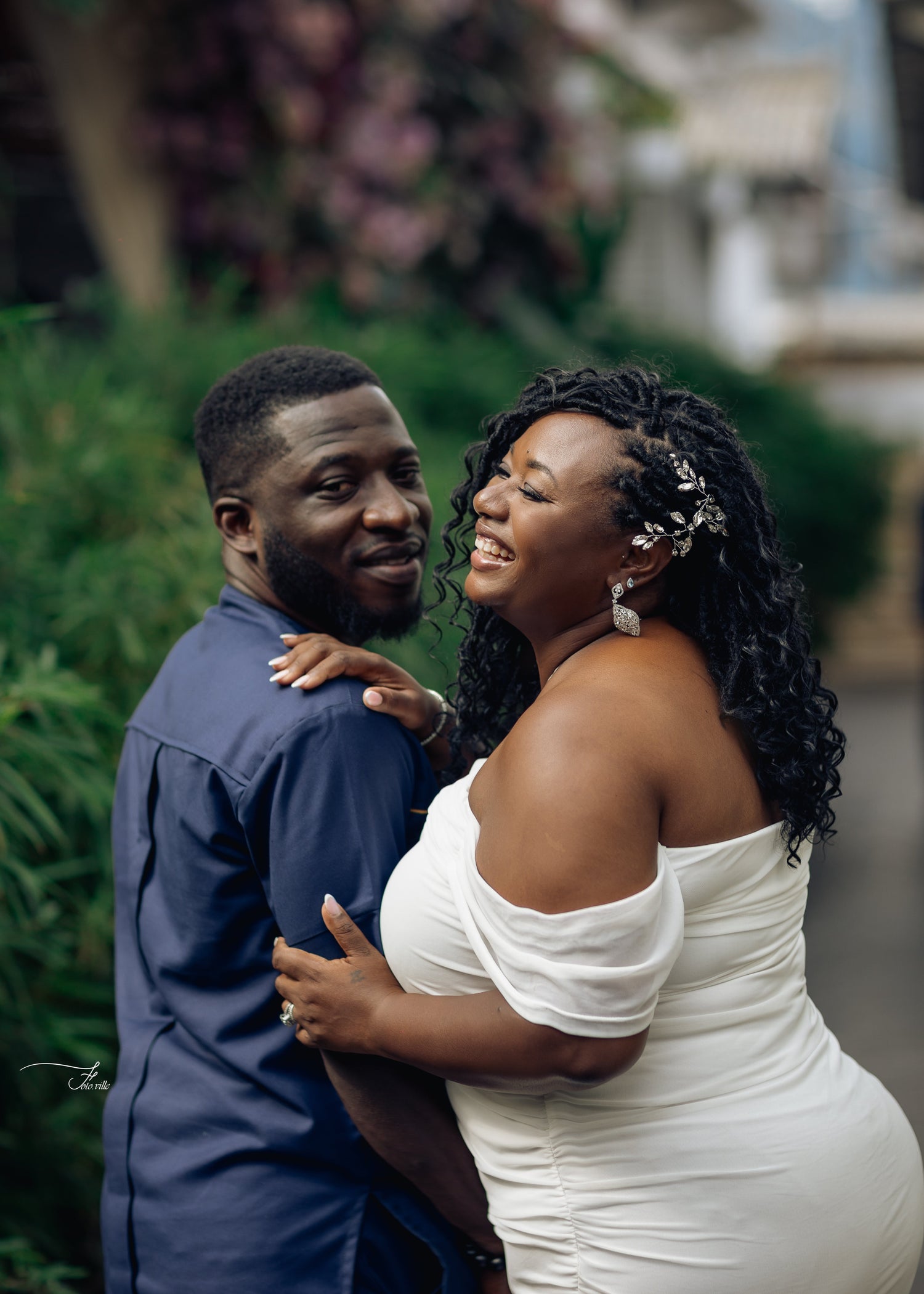 Adorned by Abena Founder with Husband