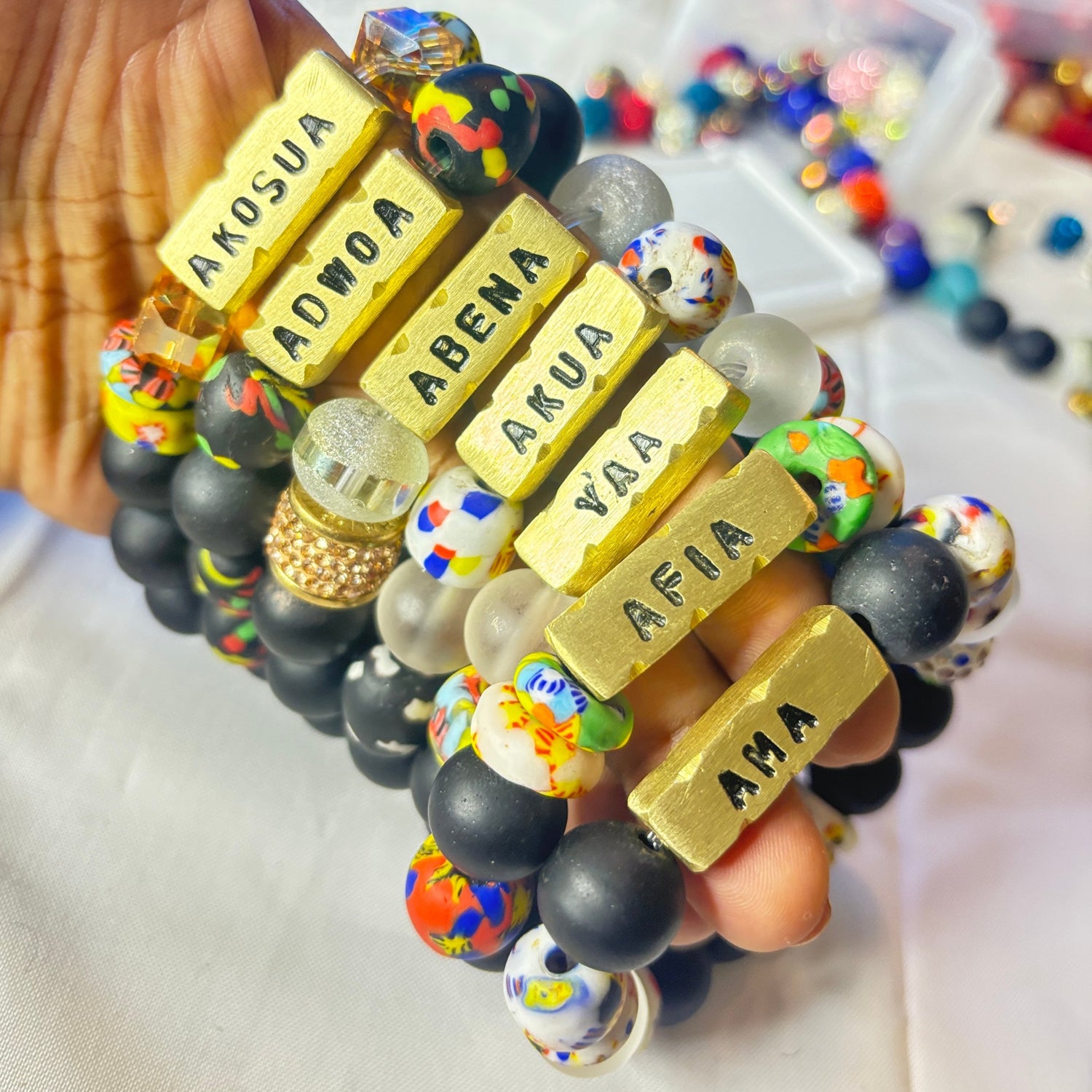 DAY NAME BRACELETS