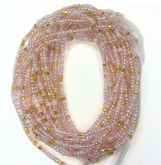 Blushing Goddess Tie-On Waist Beads