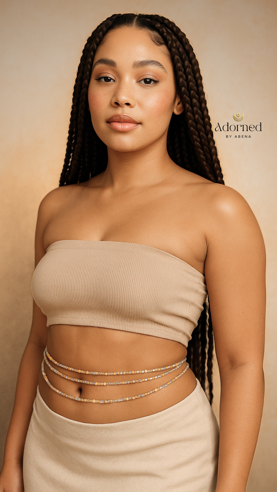 Cuentas para atar en la cintura Demure de Brittany