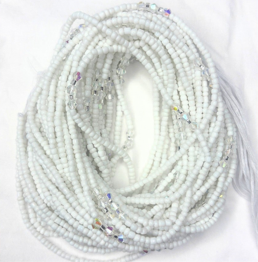 Crystal Whisper Tie-On Waist Beads