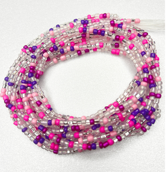 Cuentas para atar en la cintura Pink Reign