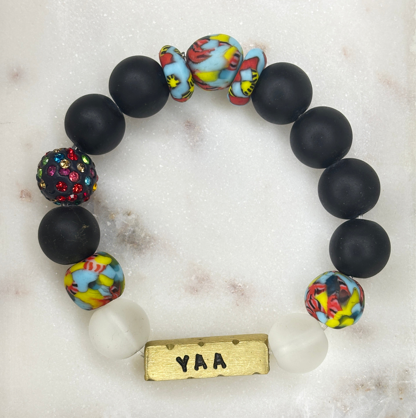Pulsera con el nombre del día ghanés «Yaa» | Nacidos el jueves