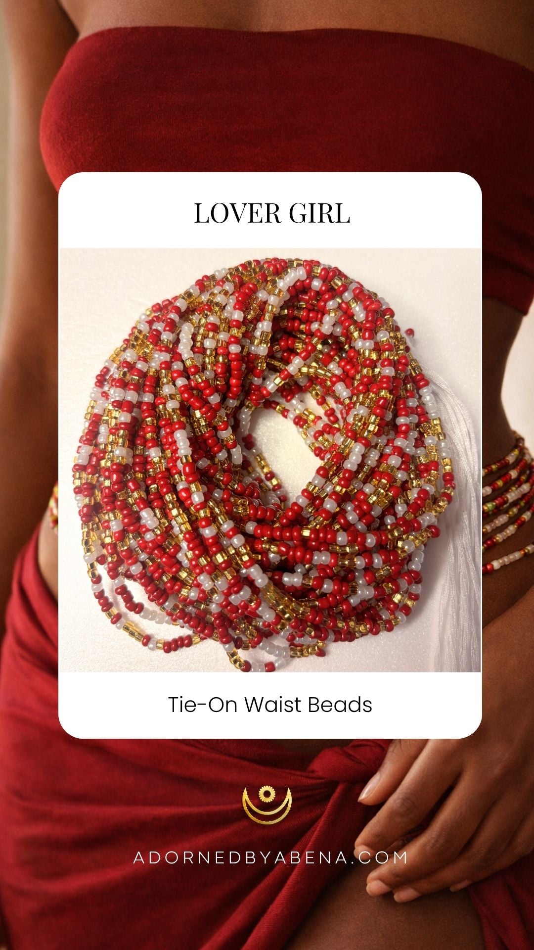 Lover Girl Tie-On Waist Beads